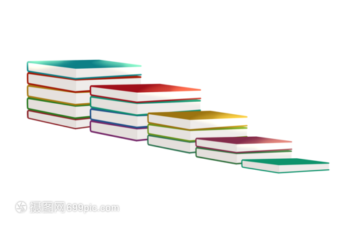 书籍阶梯 通往智慧的永恒之路